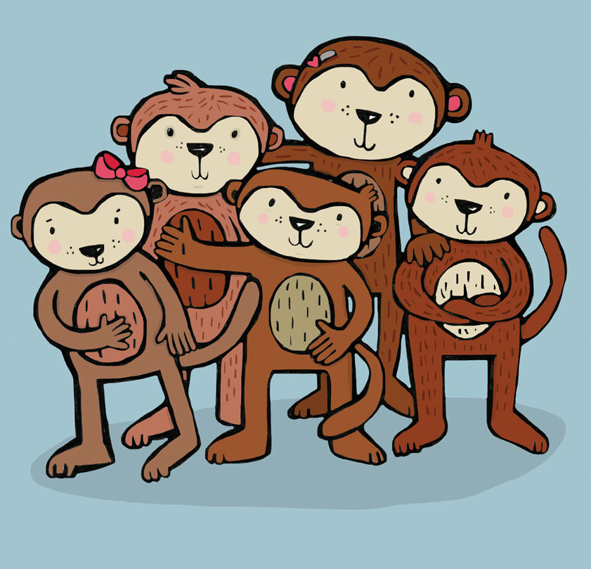Olivia Villet Monkeys